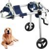 VEVOR 2 Wheels Dog Wheelchair for Back Legs, Pet Wheelchair Lightweight & Adjustable Assisting in Healing, Dog Cart/Wheelchair for Injured, Disabled