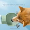 Portable Dog Water Bottle,2 In 1 Dog Water Bottle Dispenser With Food Container,Leak Proof Dog Travel Water Bottle For Walking